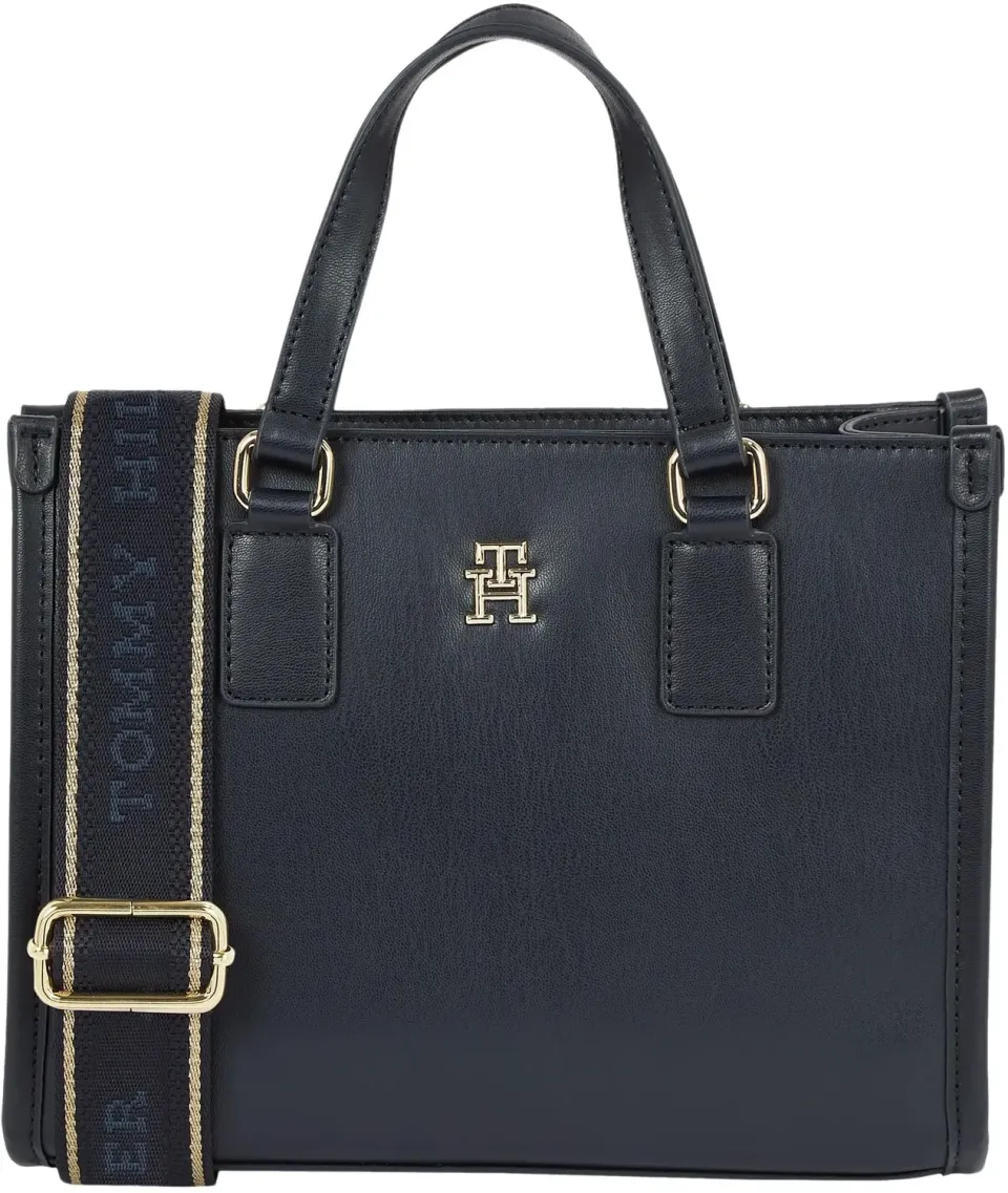 Tommy Hilfiger Monotype Mini Tote borsa donna blu