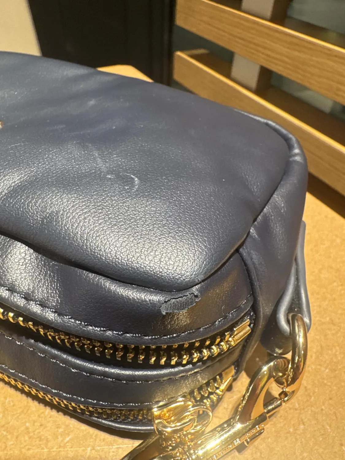 Tommy Hilfiger Poppy Reform Camera Bag borsa piccola blu