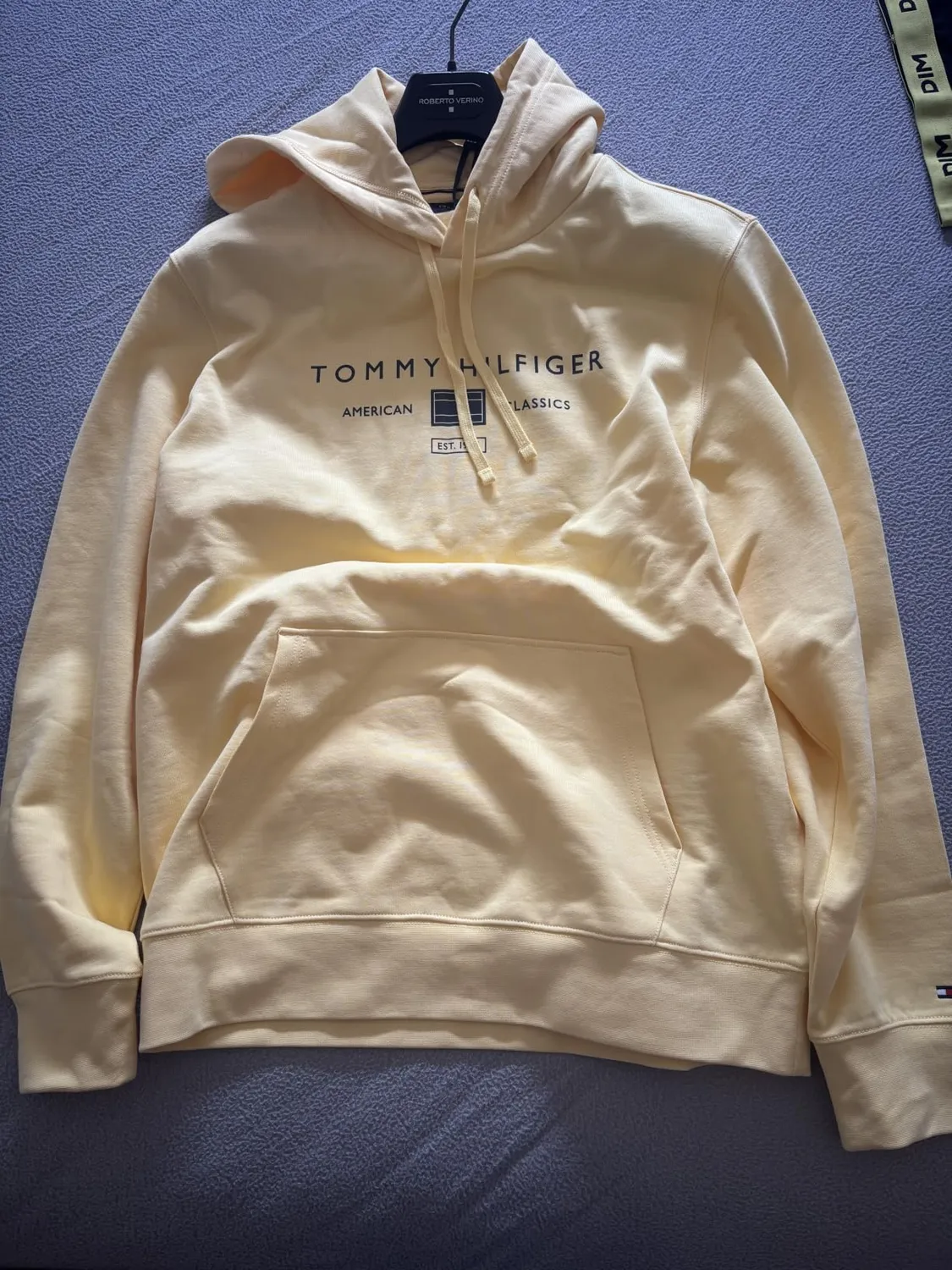 Tommy Hilfiger Brand Love Hoody MW0MW42464 Felpa Uomo Cotone
