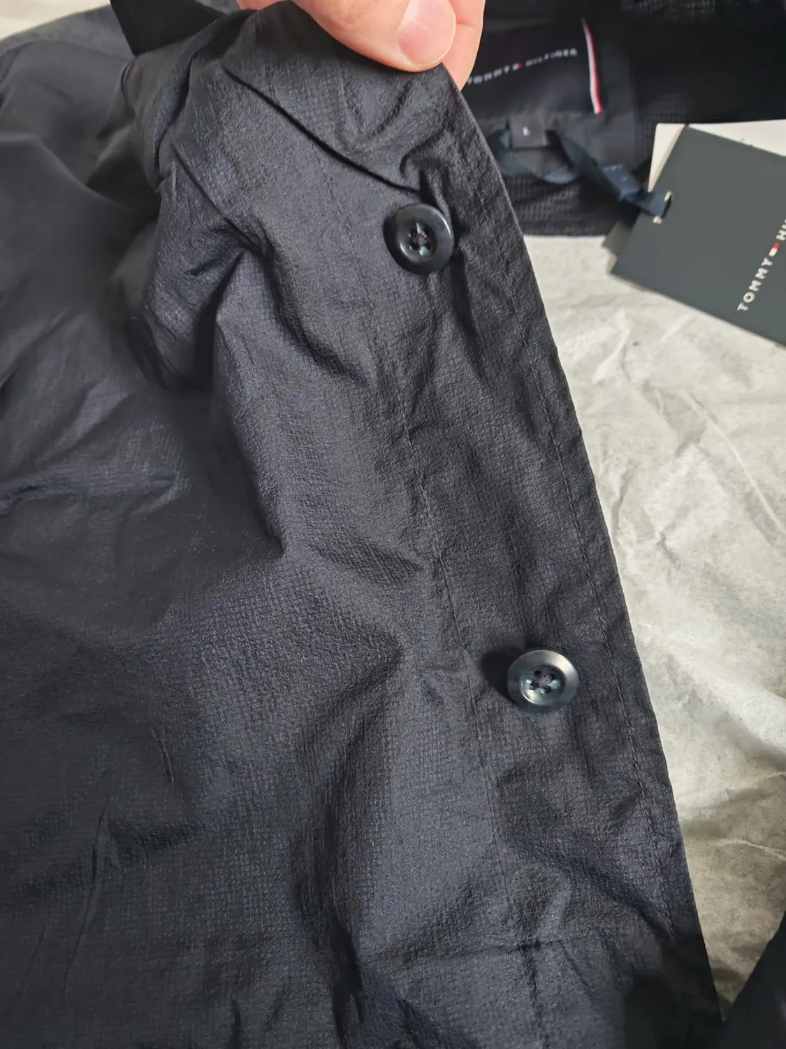 Tommy Hilfiger Overshirt giacca uomo L azzurra