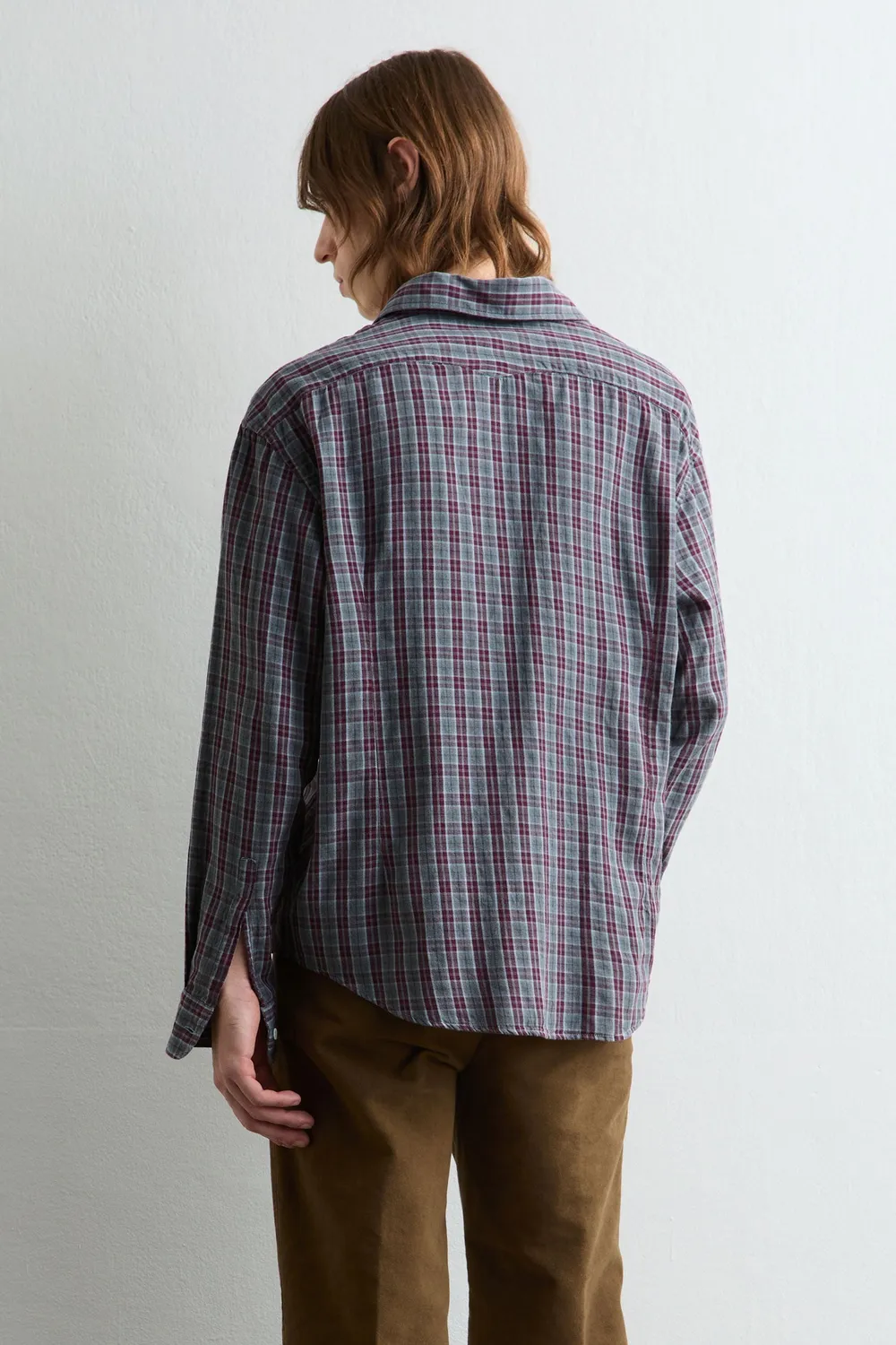 Massimo Alba Boxy camicia air blue rilassata