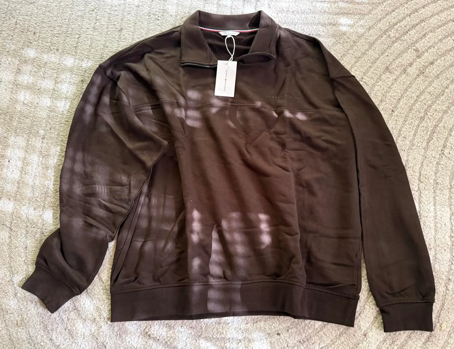 Tommy Hilfiger Half Zip UM0UM03626 felpa mezza zip uomo L