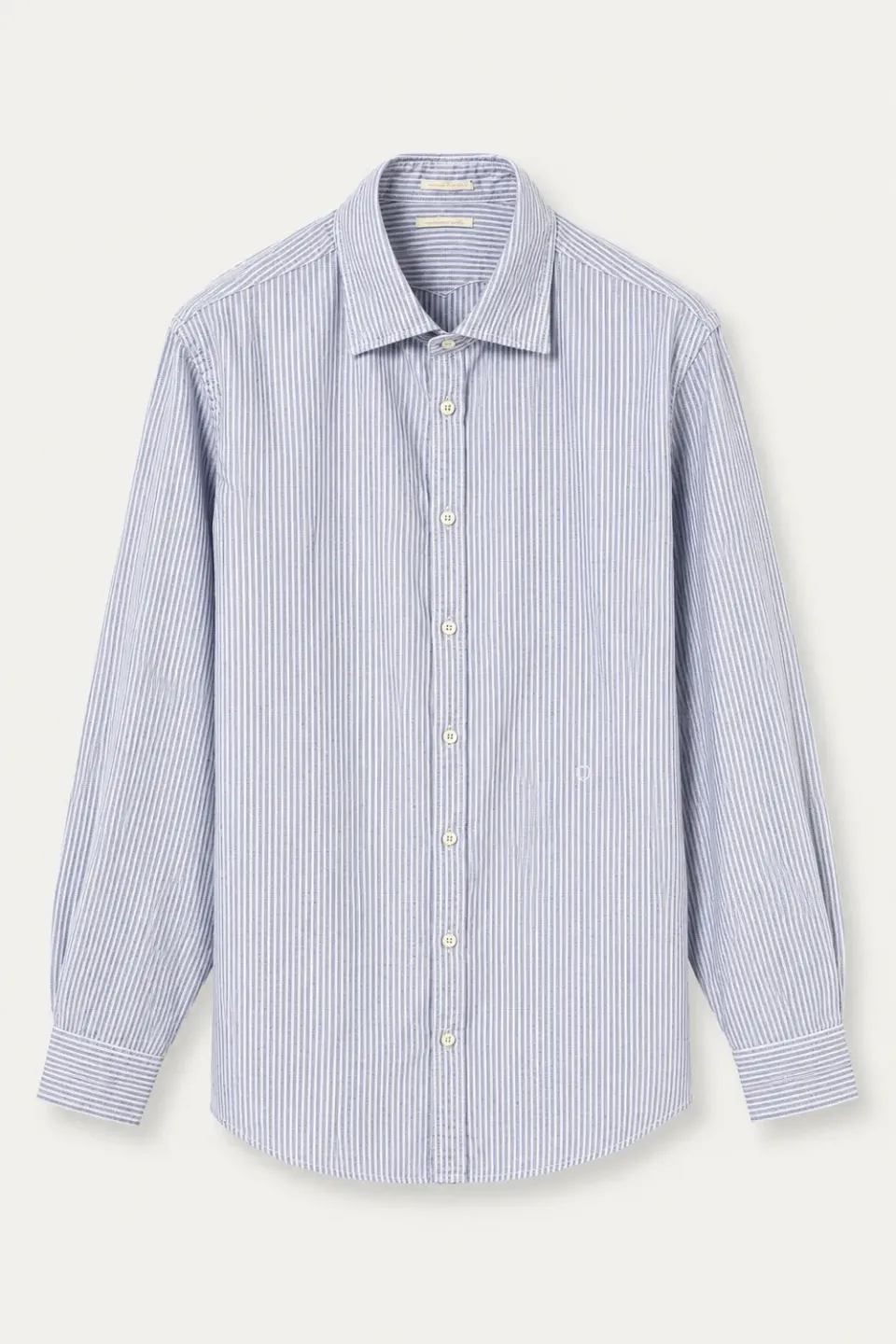 Massimo Alba Genova giacca camicia cotone Blu uomo