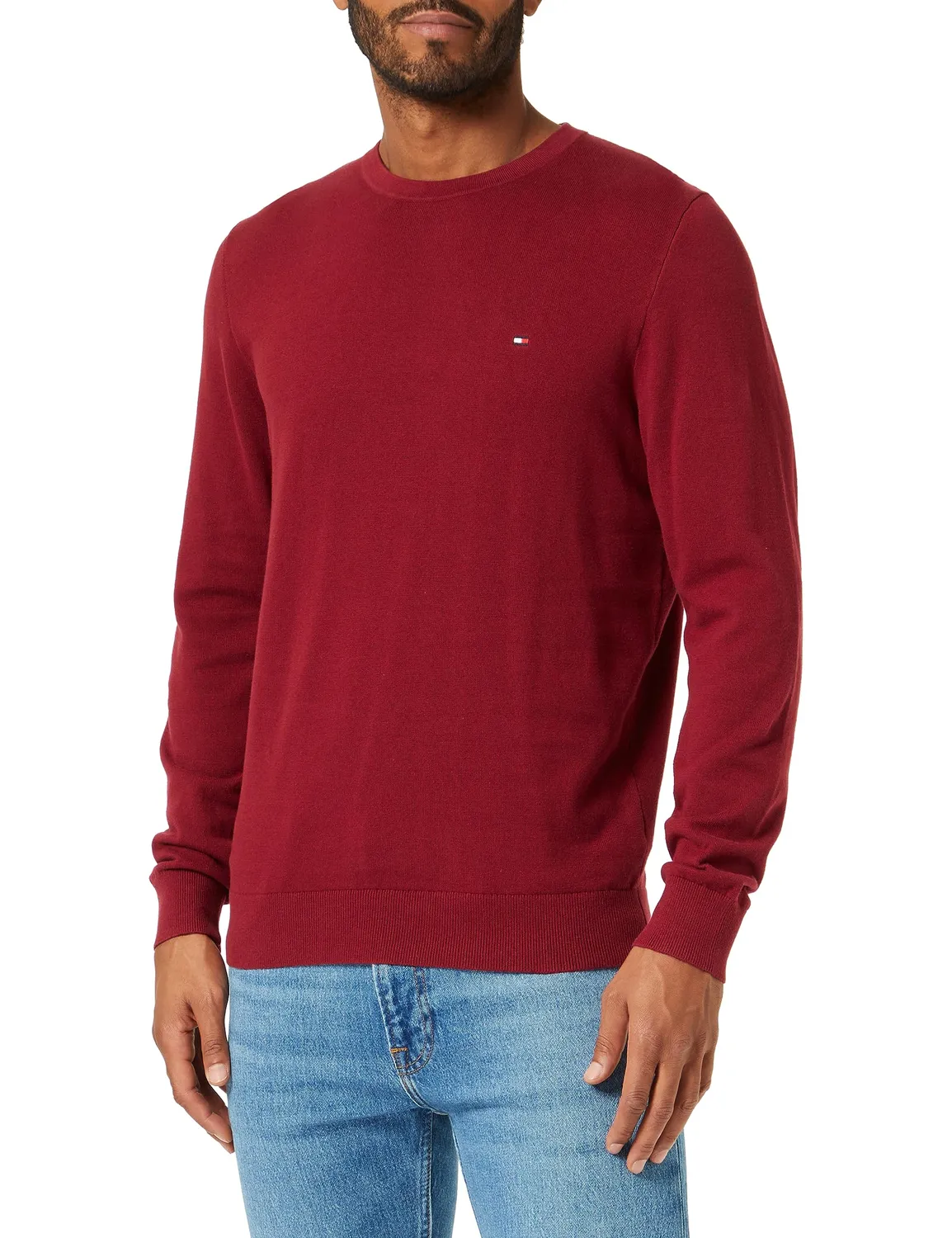 Tommy Hilfiger Crew Neck pullover uomo 3XL Plus girocollo