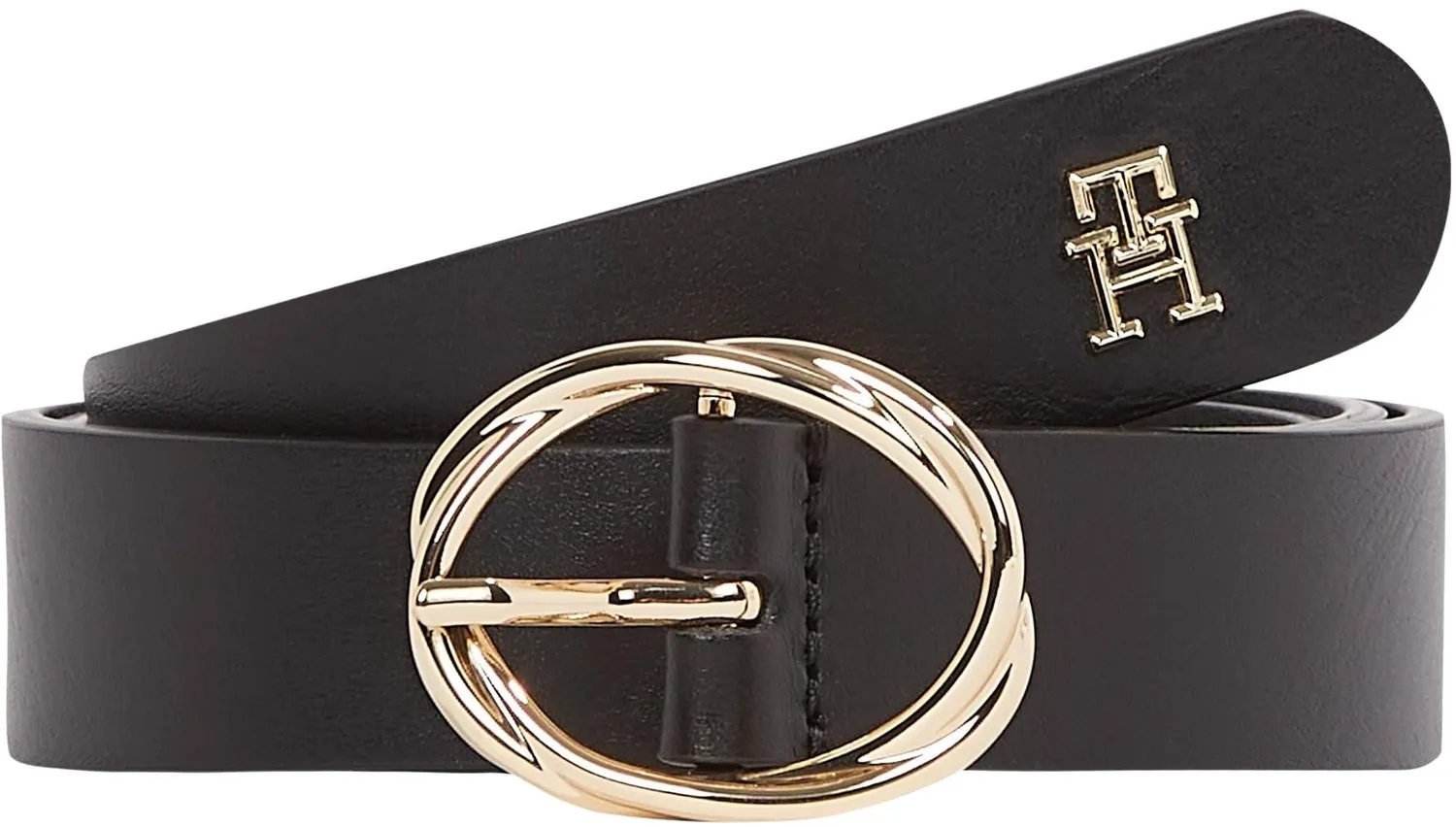 Tommy Hilfiger Chic 2,5 cm cintura pelle donna nera