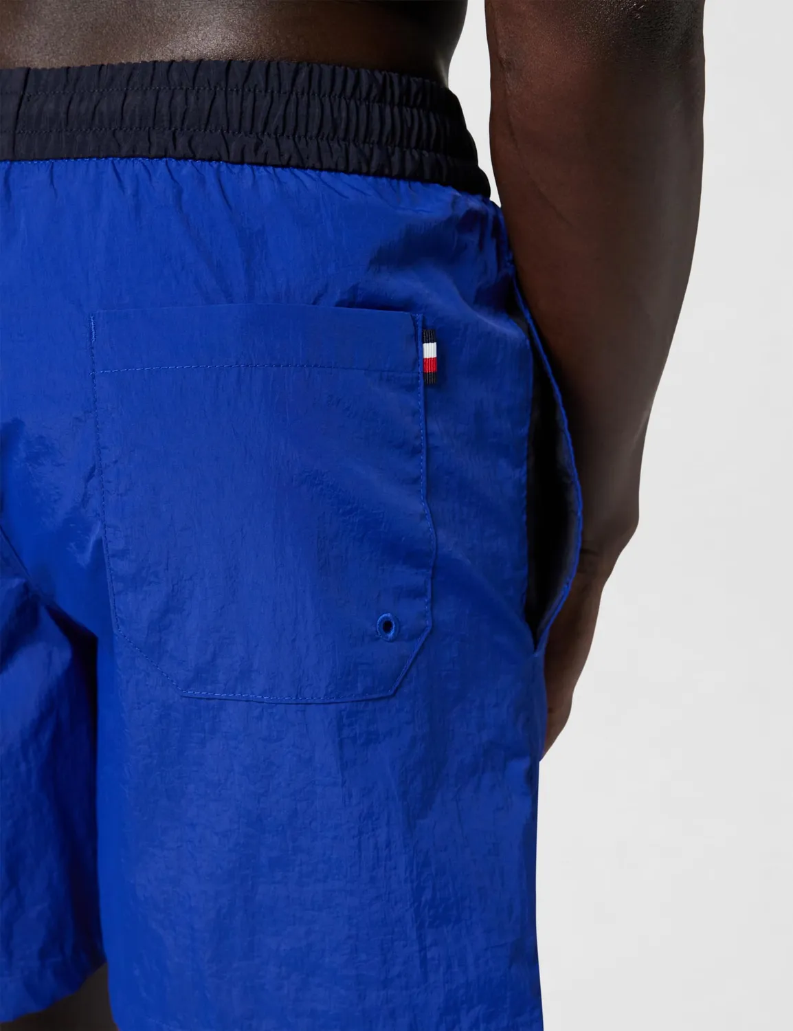 Tommy Hilfiger Um0um03455 Costume Uomo Blu Asciugatura Rapida