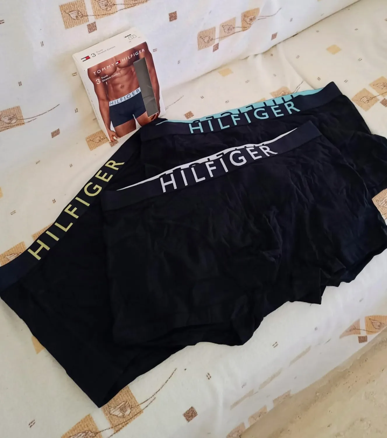 Tommy Hilfiger Boxer Uomo Confezione da 3 con Logo elastico