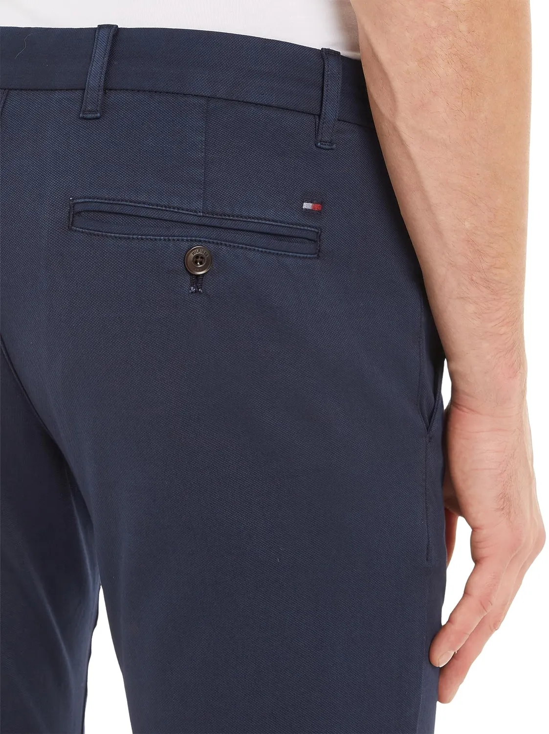 Tommy Hilfiger Bleecker Pantaloni Chino Uomo Blu
