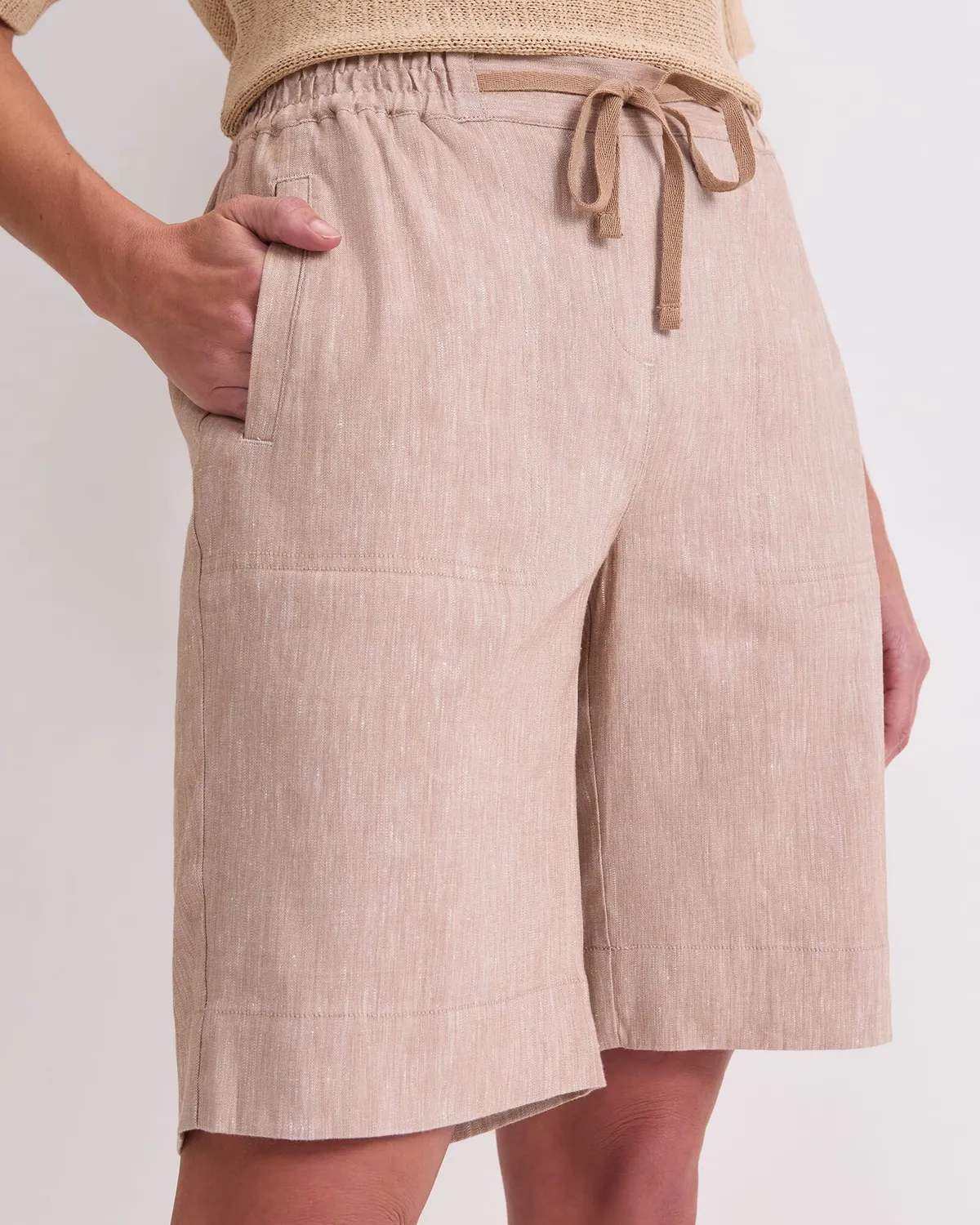 Sportscraft Rosa Linen pantaloncini lino 8
