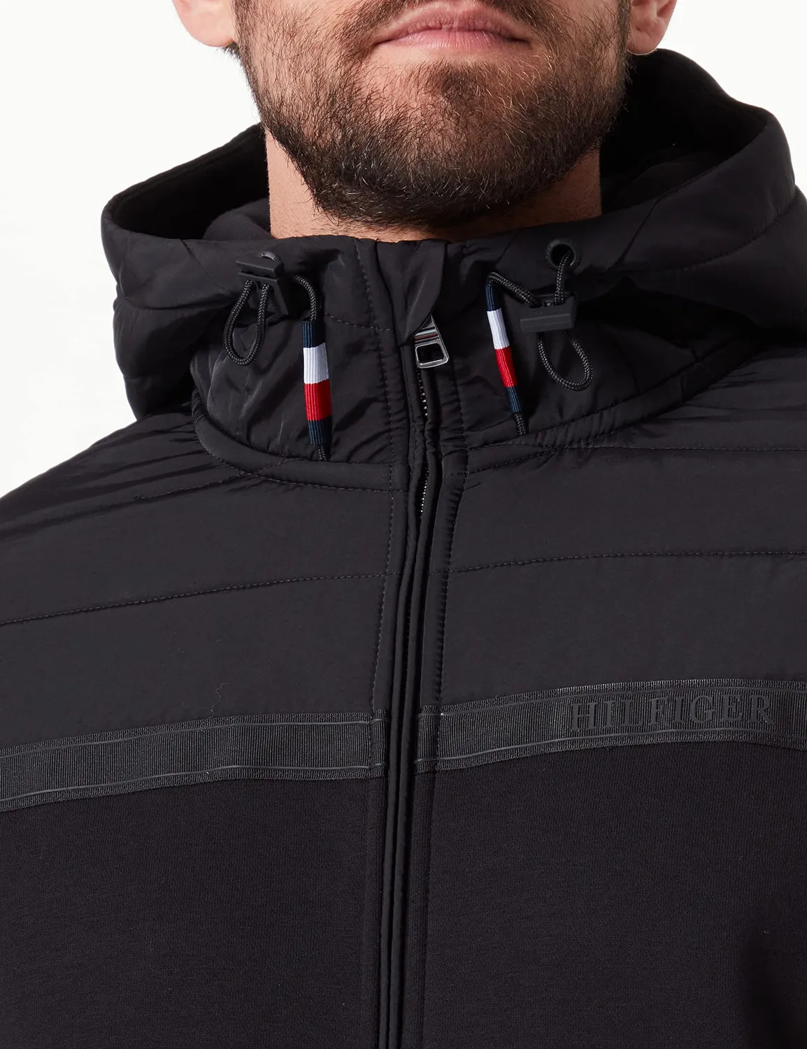 Tommy Hilfiger Mix Media MW0MW29305 felpa zip uomo