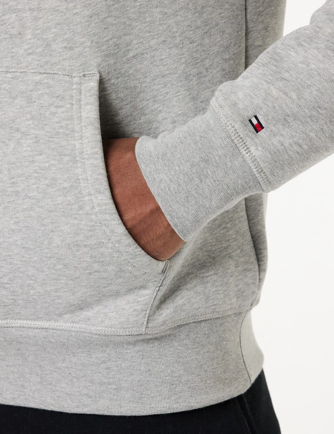 Tommy Hilfiger Curve Logo felpa uomo con cappuccio