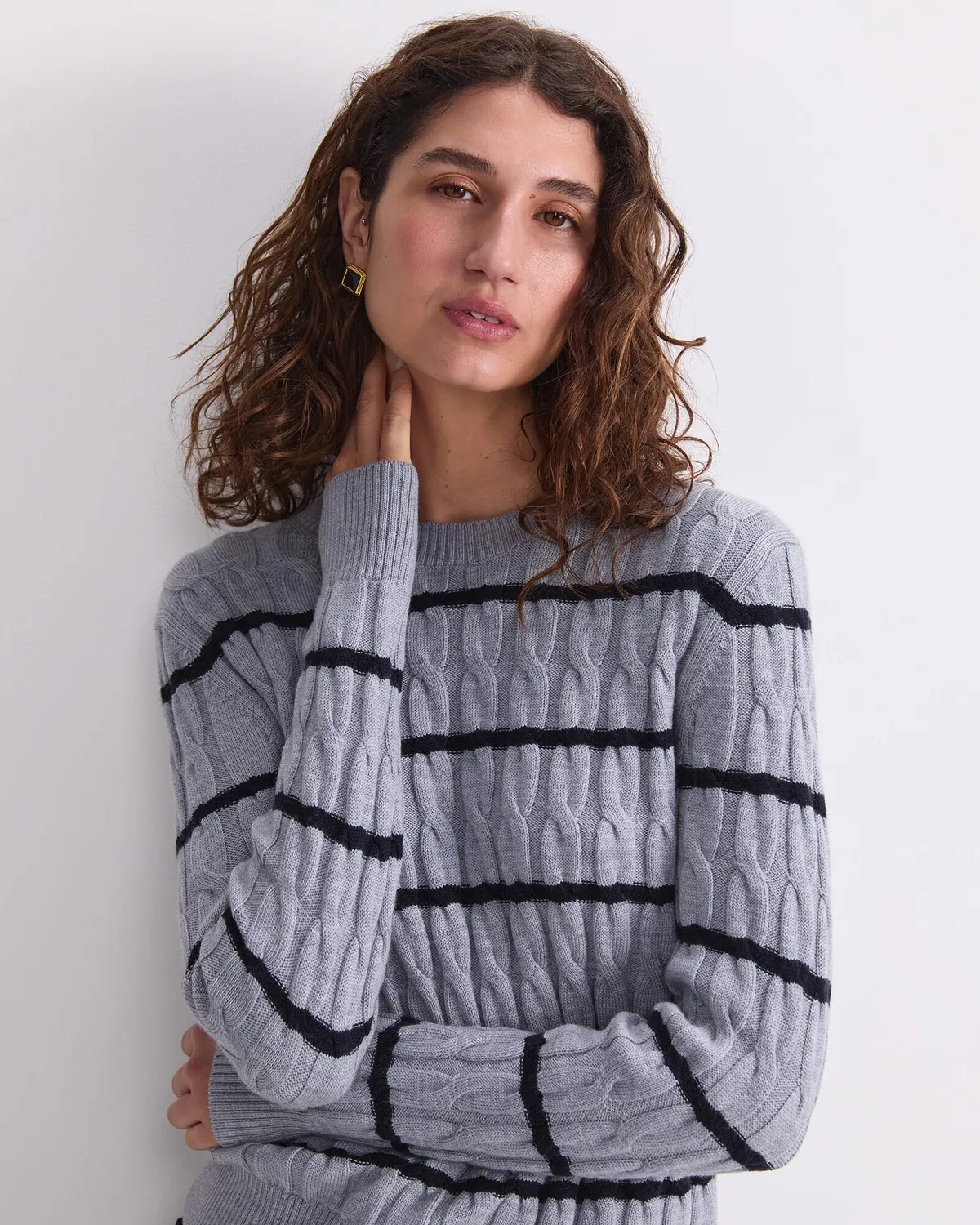 Sportscraft Merino Cable maglione lana merino