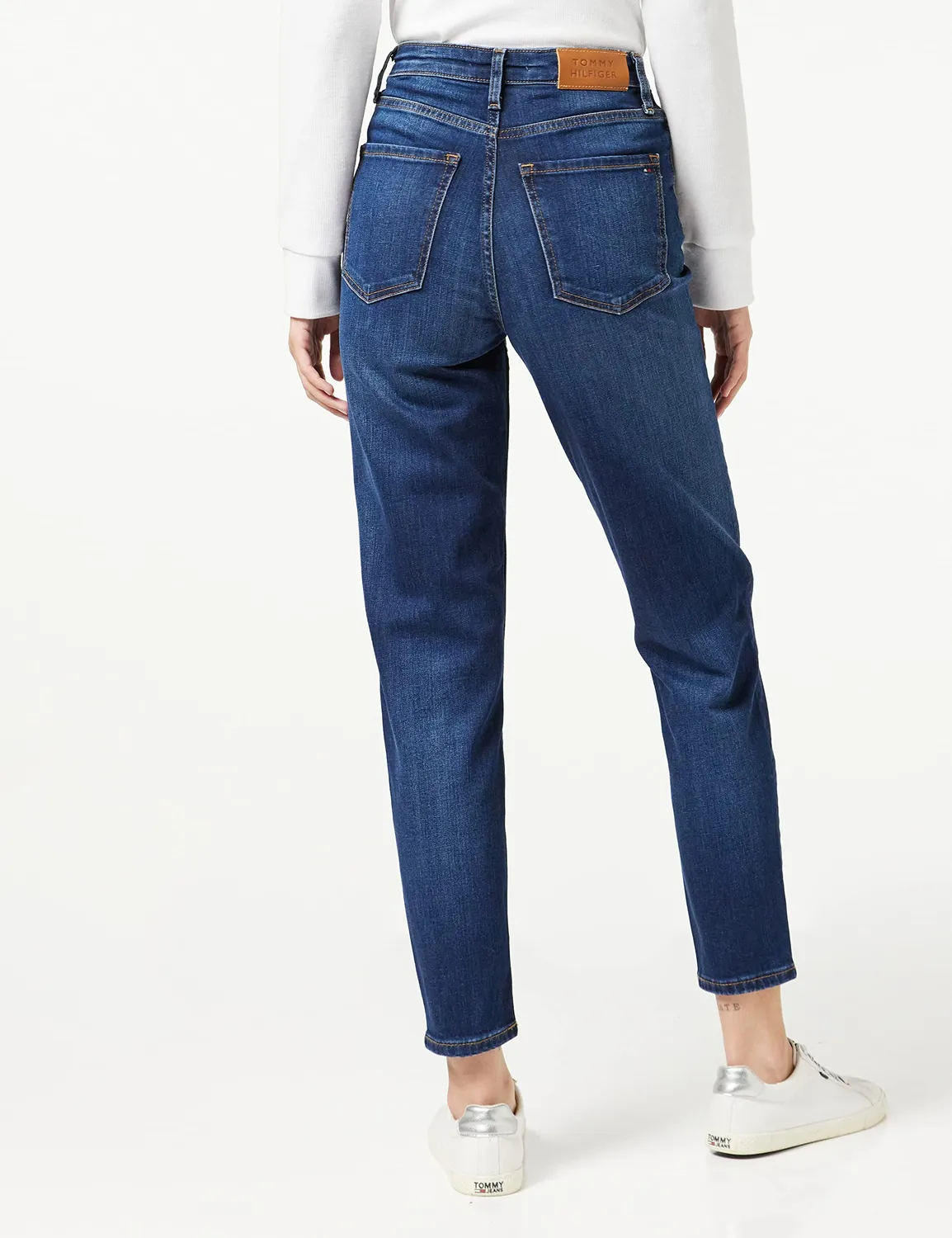 Tommy Hilfiger Gramercy Izza Jeans Donna Tapered Vita Alta