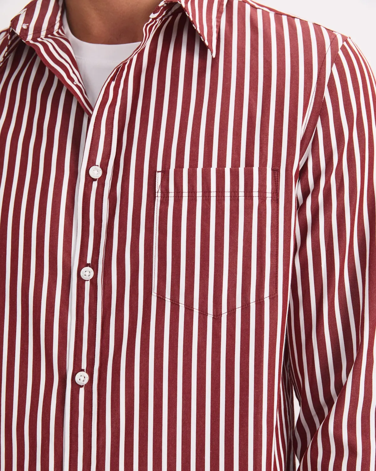 Sportscraft Ryan Stripe camicia maniche lunghe cotone riga