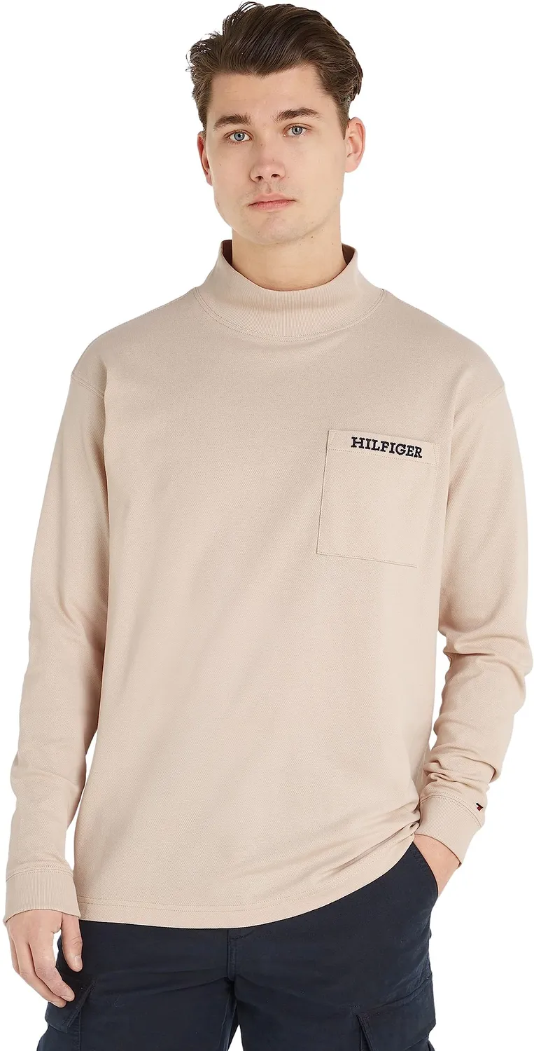 Tommy Hilfiger Monotype MW0MW32592 Maglia Maniche Lunghe