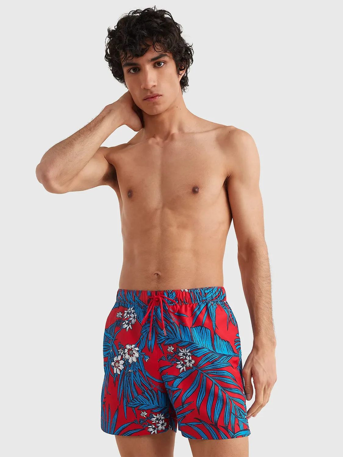 Tommy Hilfiger Drawstring costume mare uomo fantasia lungo