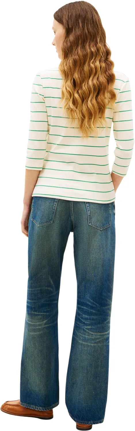 Tommy Hilfiger Boat Neck top donna M blu slim fit