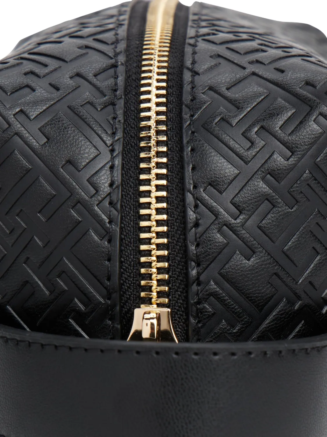 Tommy Hilfiger Icon beauty case nero con cinturino