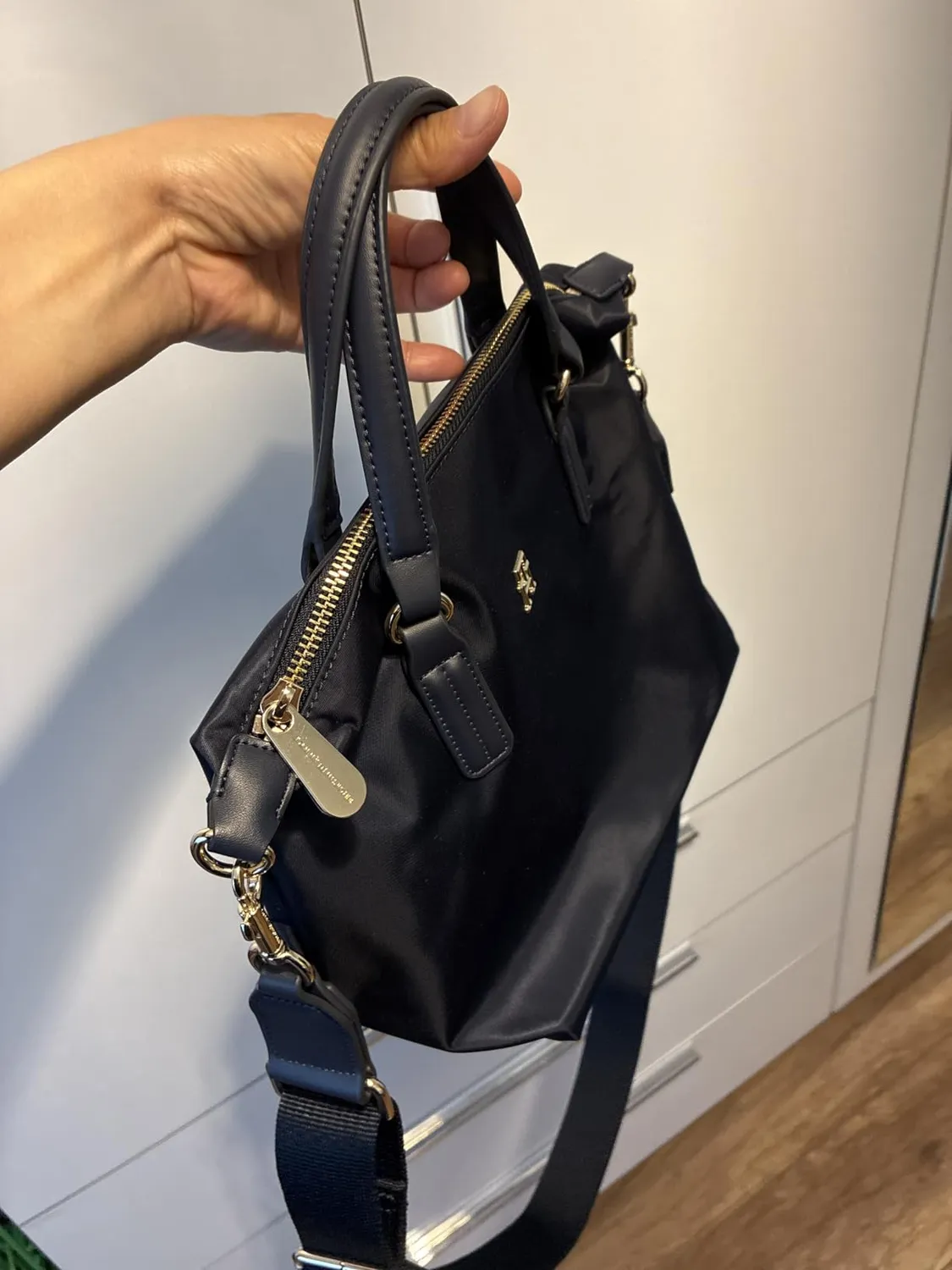 Tommy Hilfiger Poppy Small Tote Borsa Donna Piccola