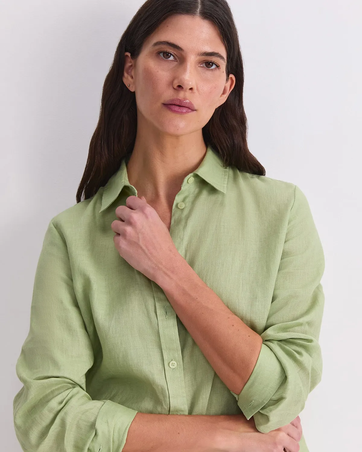 Sportscraft Dahlia Linen camicia lino manica lunga