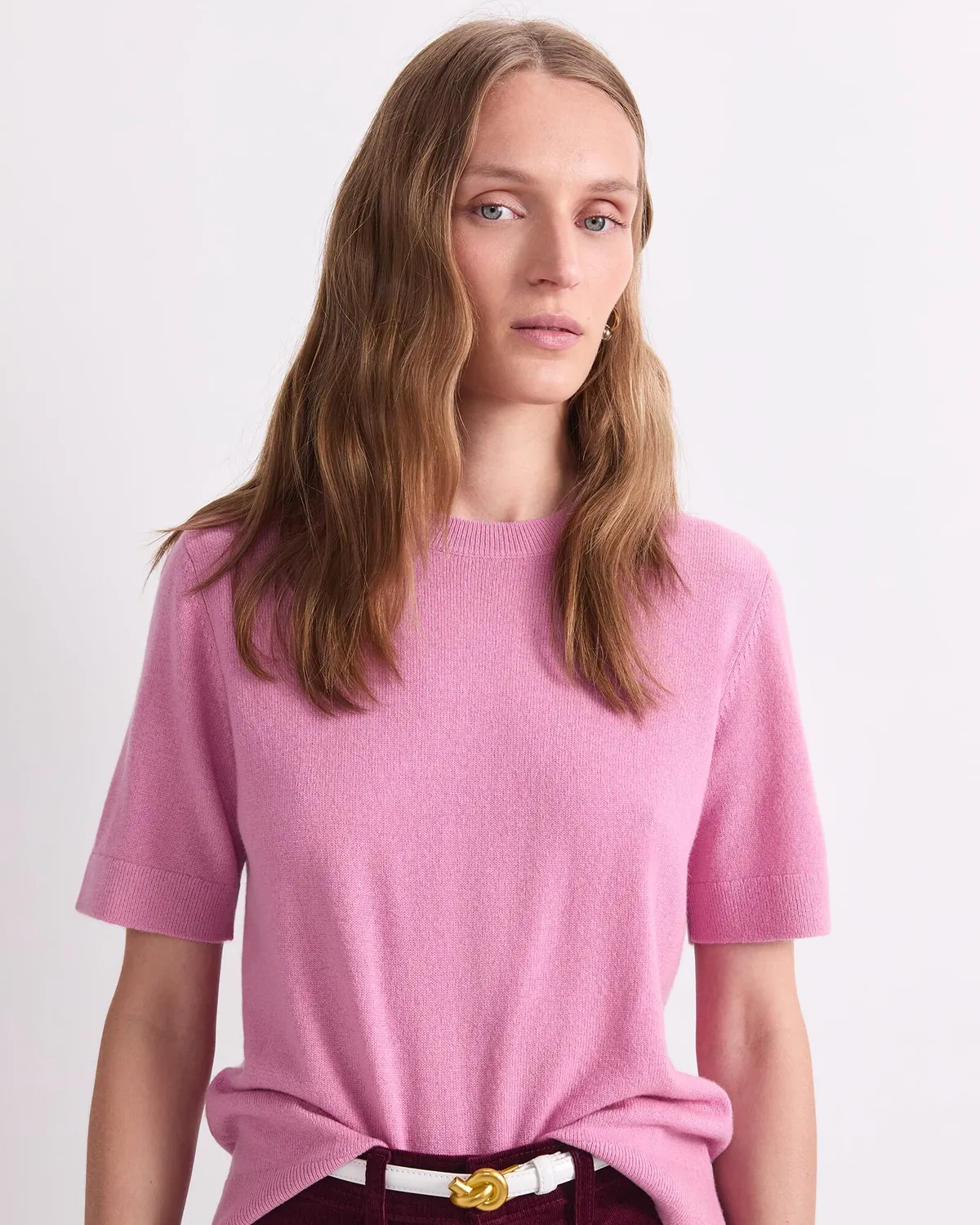 Sportscraft Pearl Crew Neck maglione lana cachemire