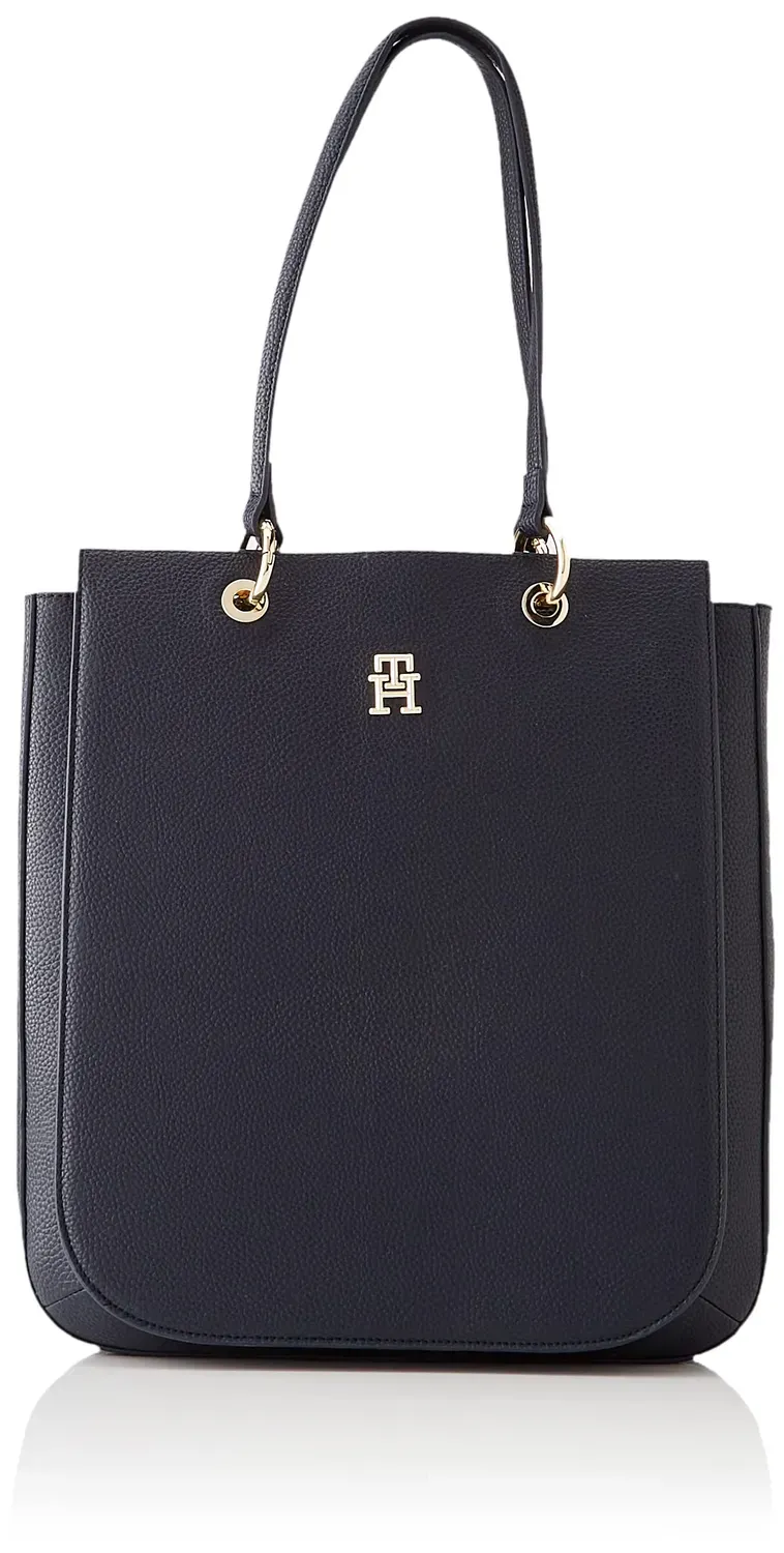 Tommy Hilfiger Emblem Work Tote borsa space blue