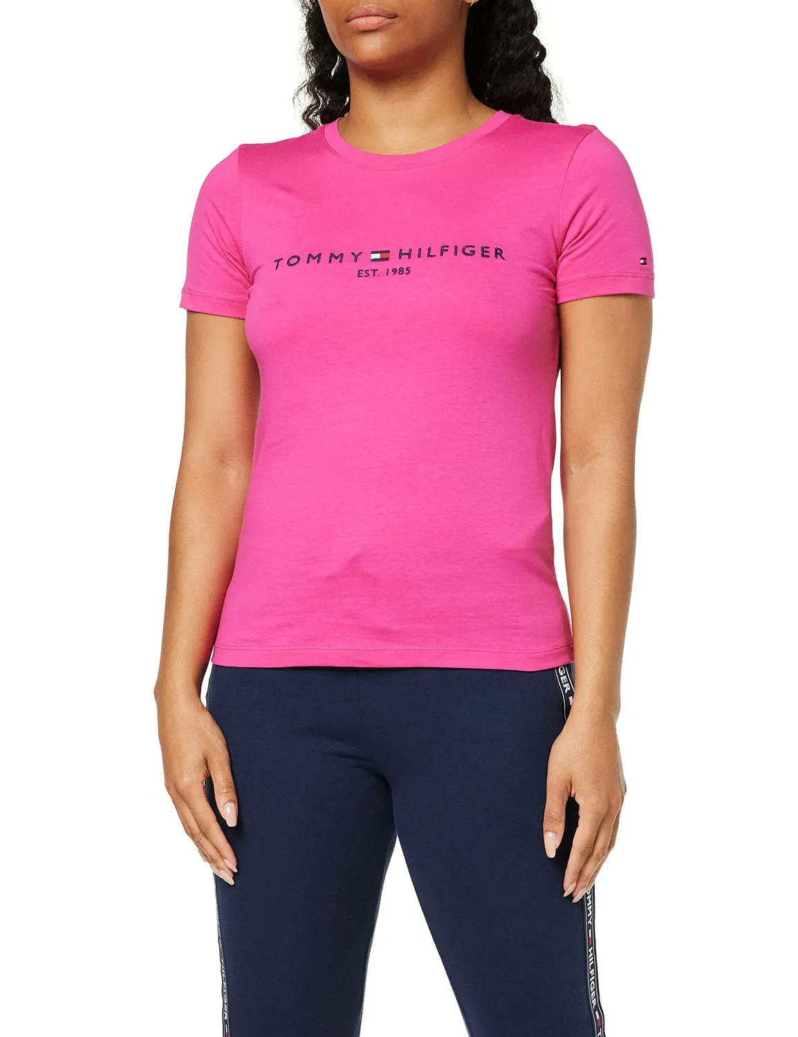 Tommy Hilfiger Heritage t-shirt donna bianco optic white