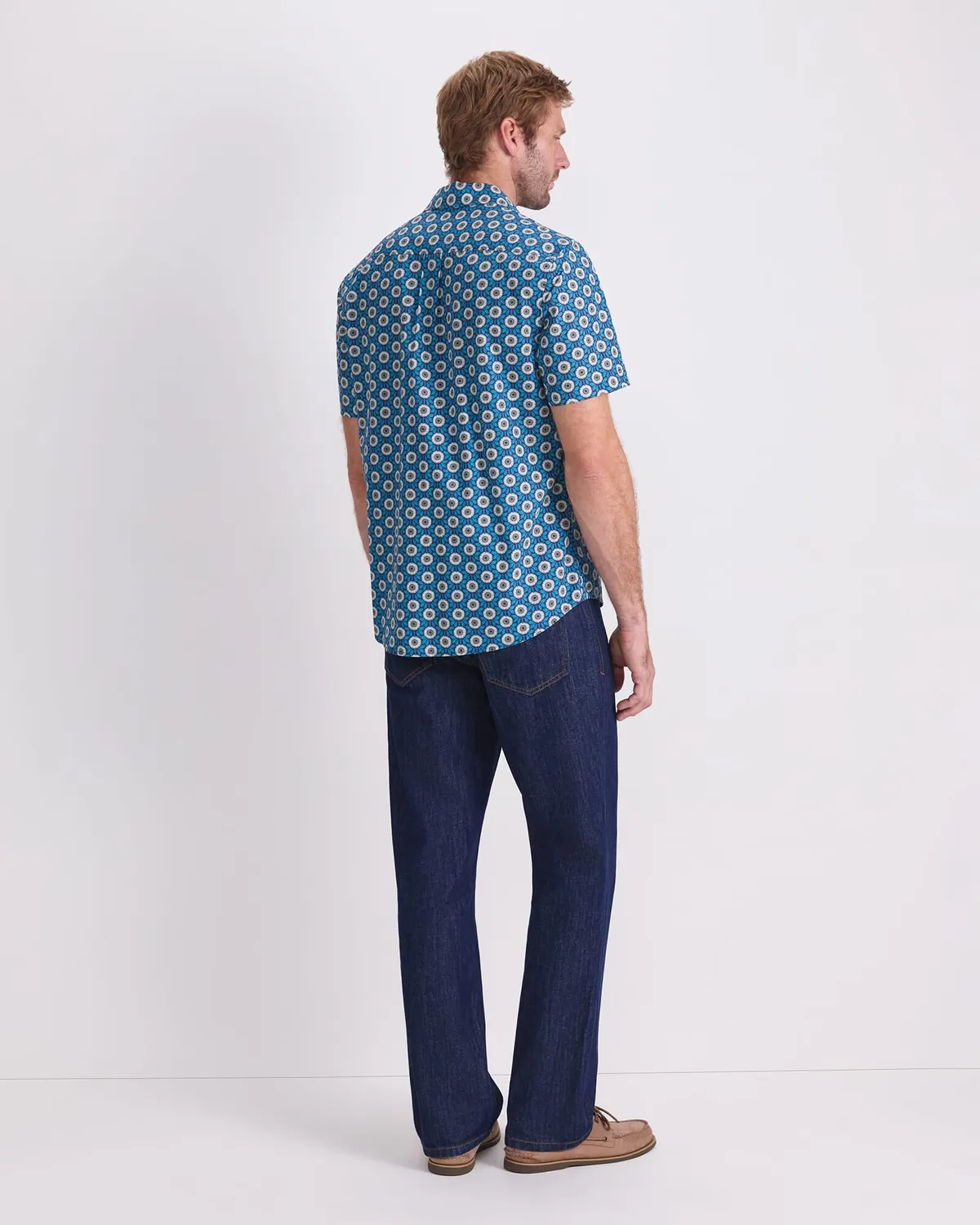 Sportscraft Walter camicia manica corta stampa Liberty
