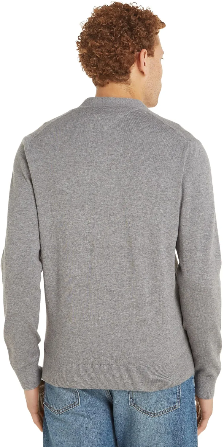 Tommy Hilfiger Essential Cotton cardigan uomo nero L