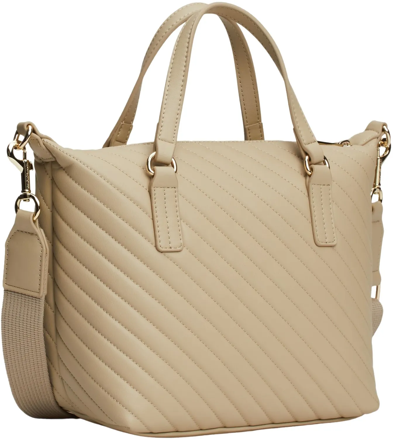 Tommy Hilfiger Poppy Reform Piccola Borsa Tote Beige