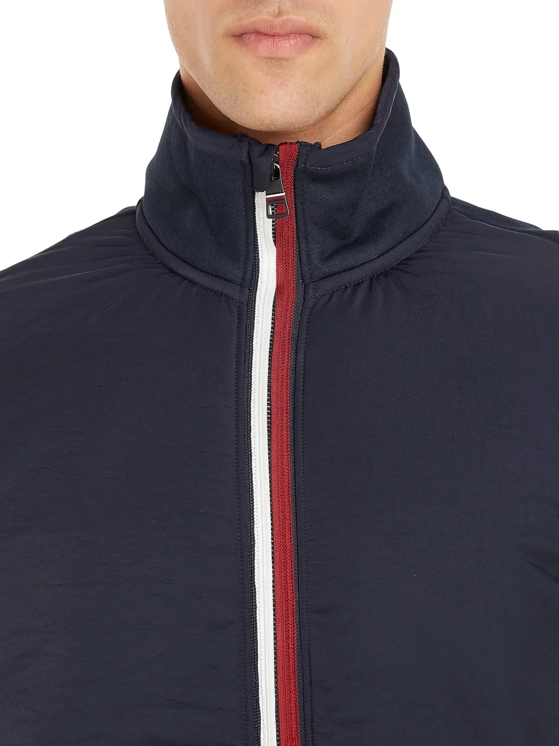 Tommy Hilfiger Clean Mix Media MW0MW32359 Giacca Uomo XL collo alto