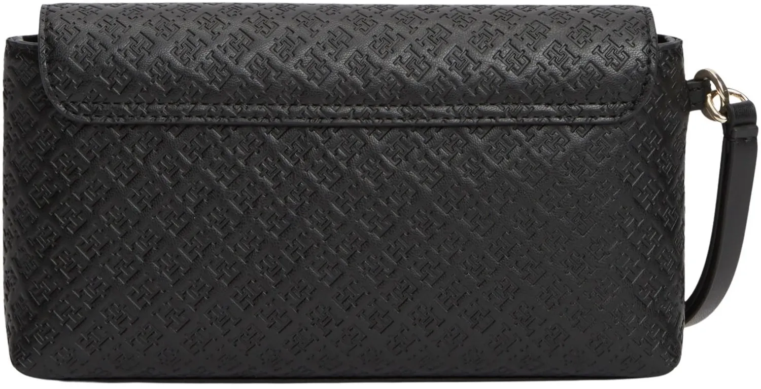 Tommy Hilfiger Icon Daily Borsellino Donna Nero Patta