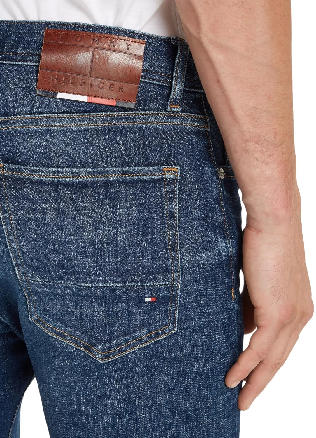 Tommy Hilfiger jeans uomo 28W/30L taglio dritto