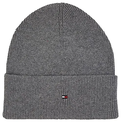 Tommy Hilfiger Essential Flag berretto grigio maglia donna