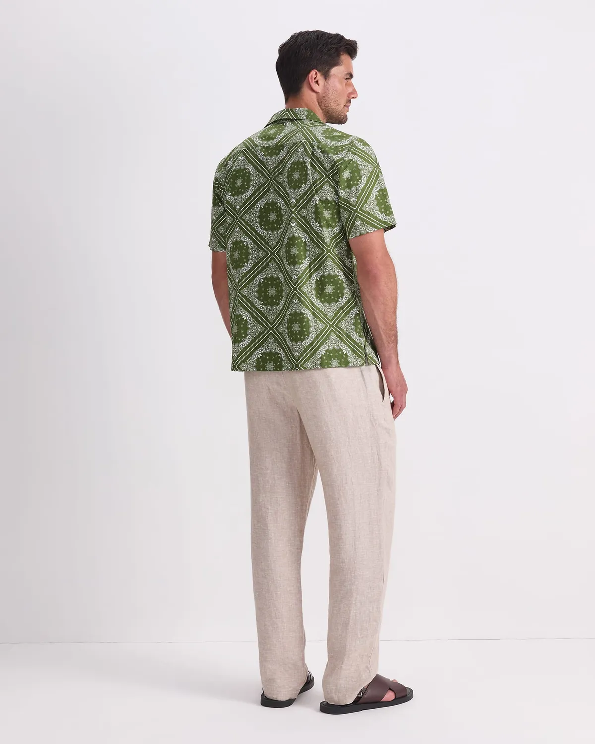 Sportscraft Bandana Resort camicia cotone manica corta