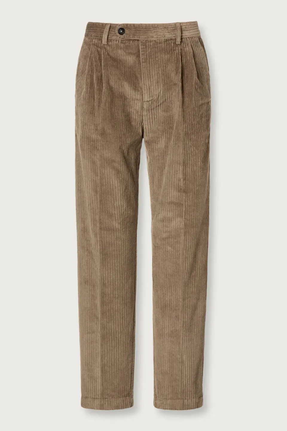 Massimo Alba Strallo2 pantaloni taupe velluto cotone
