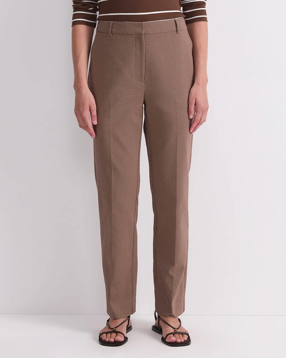Sportscraft Yvette Check pantaloni quadri stretch