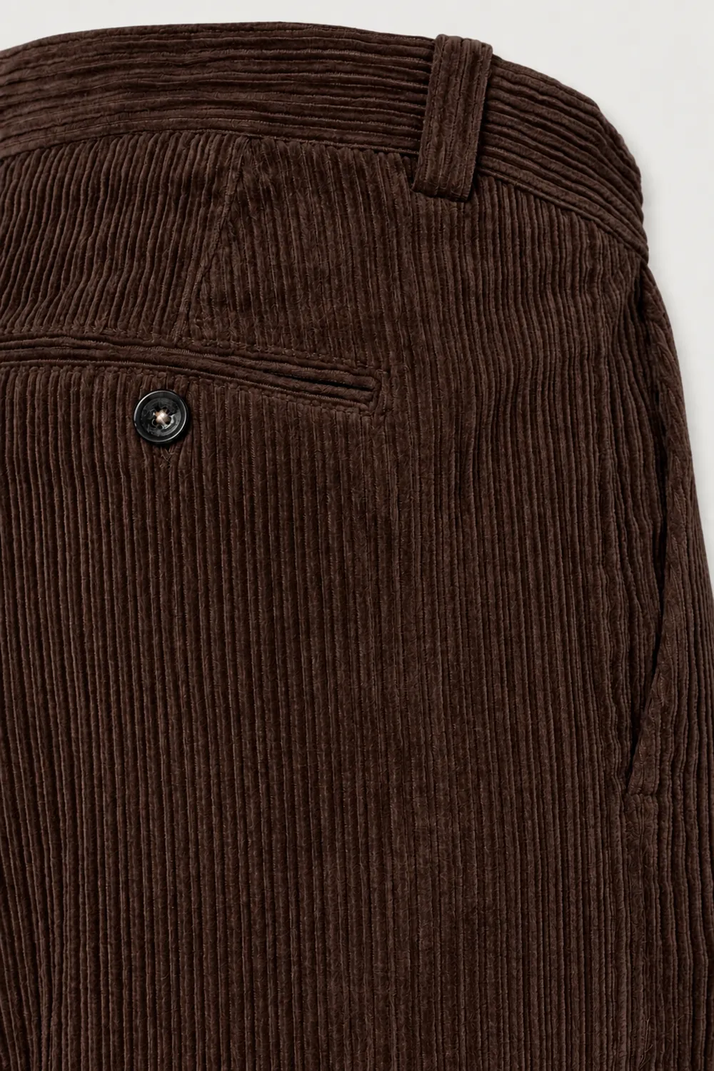 Massimo Alba Lamna pantaloni donna darkwood velluto cotone