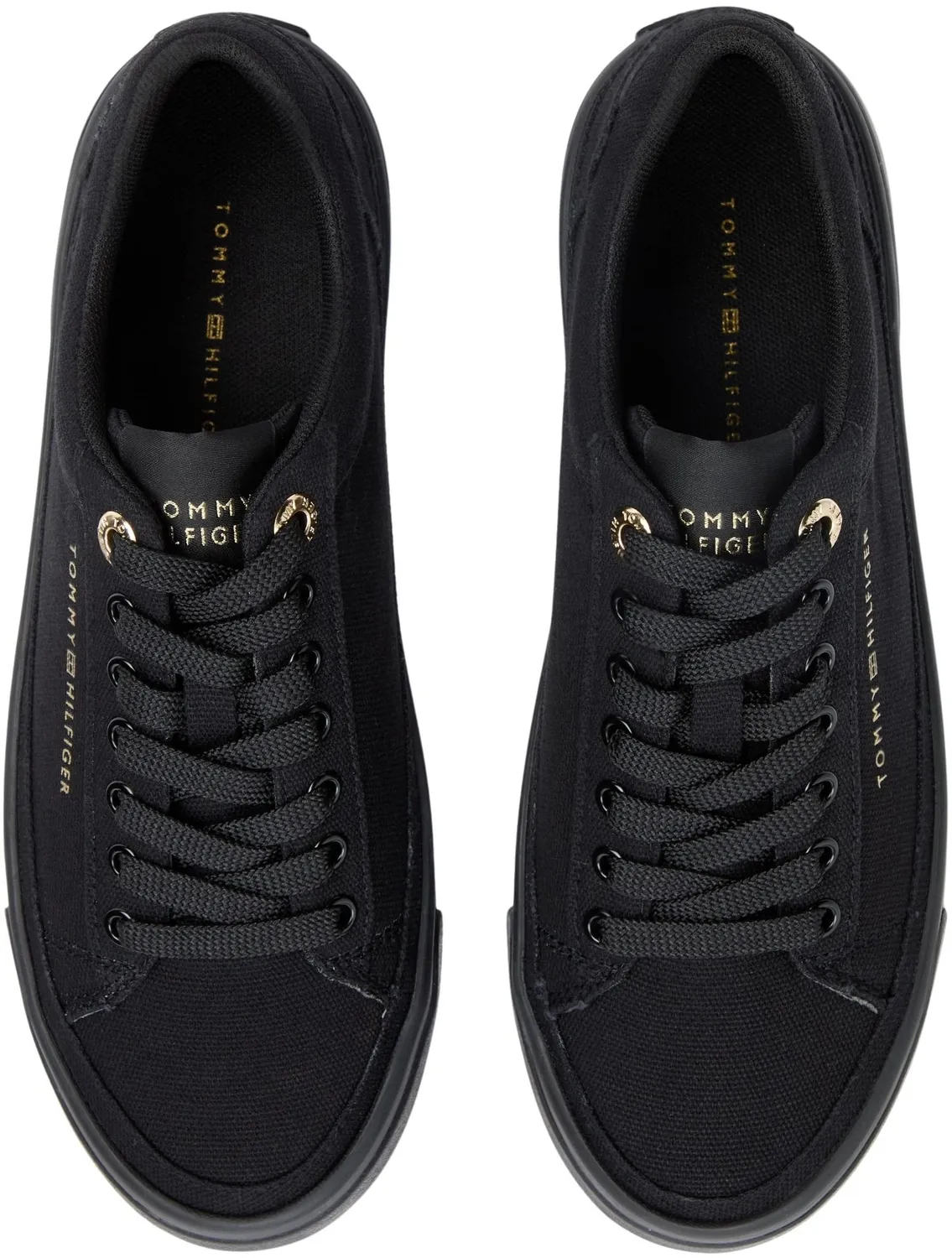 Tommy Hilfiger TH Foxing Platform Canvas Fw0fw09480 sneakers donna