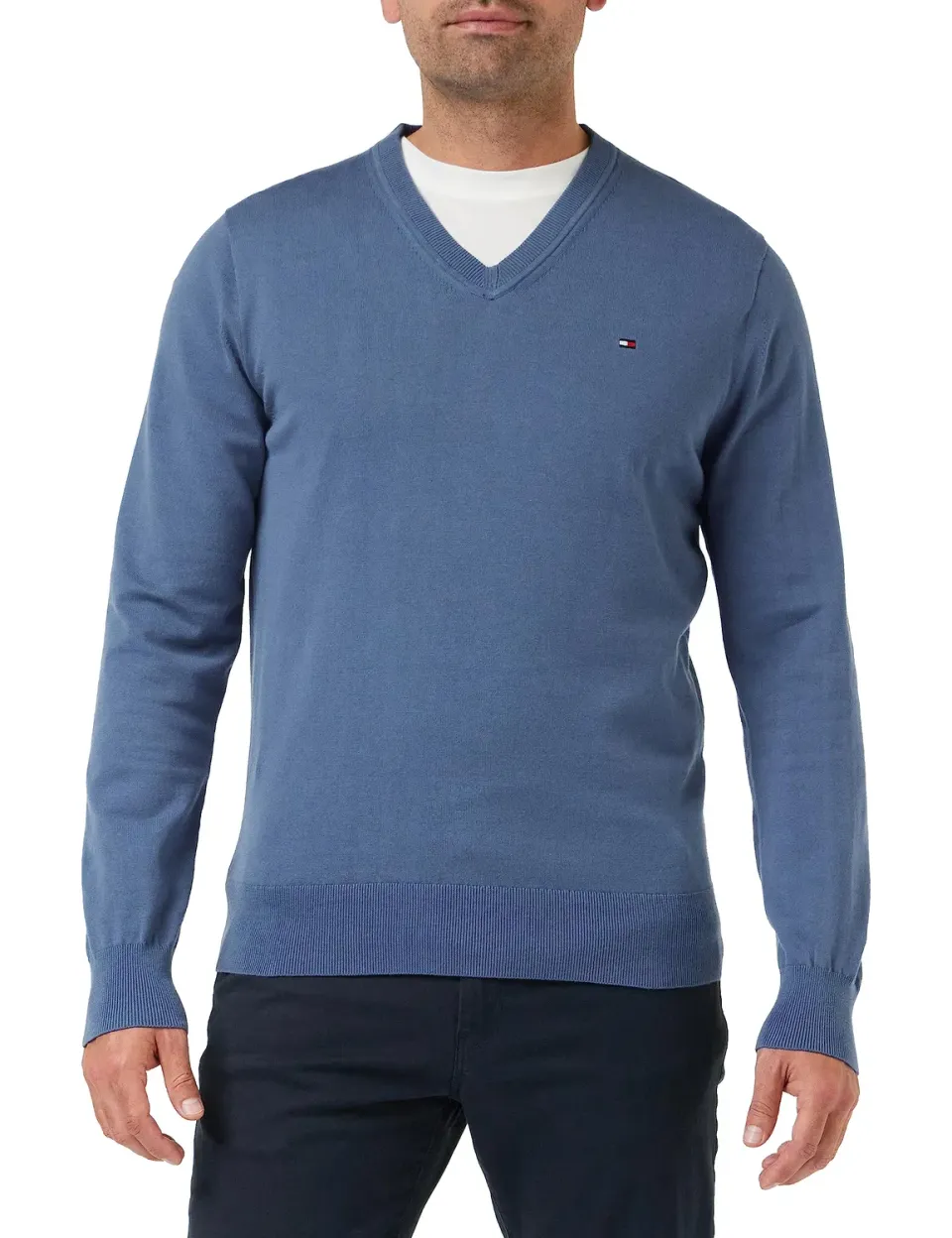 Tommy Hilfiger 1985 V Neck maglione scollo a V uomo