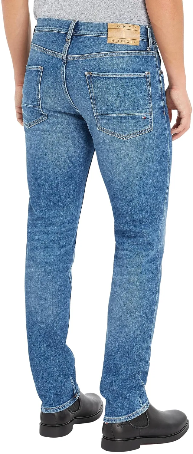 Tommy Hilfiger Jeans Uomo 32W 34L Denim Elasticizzato
