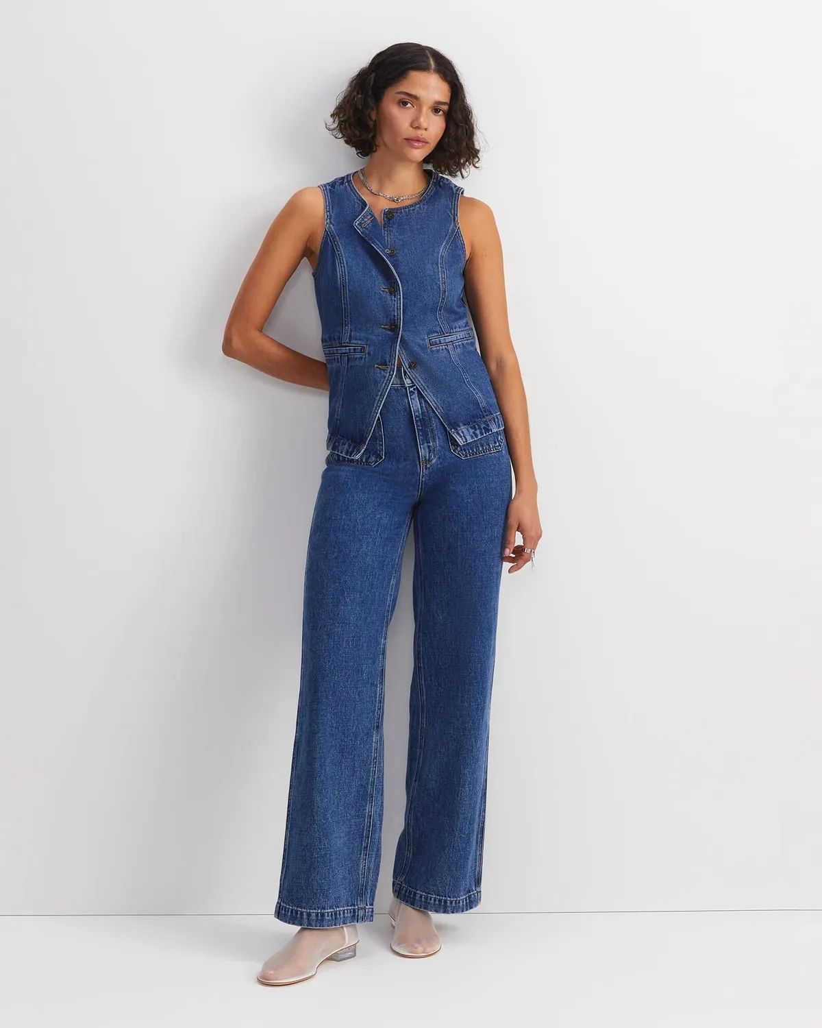Sportscraft Allegra Patch Pocket jean donna denim