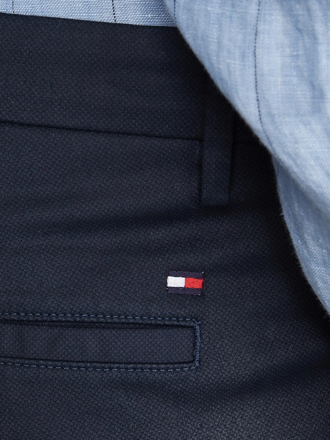 Tommy Hilfiger Bleecker Chino Pantaloni Uomo Grigio