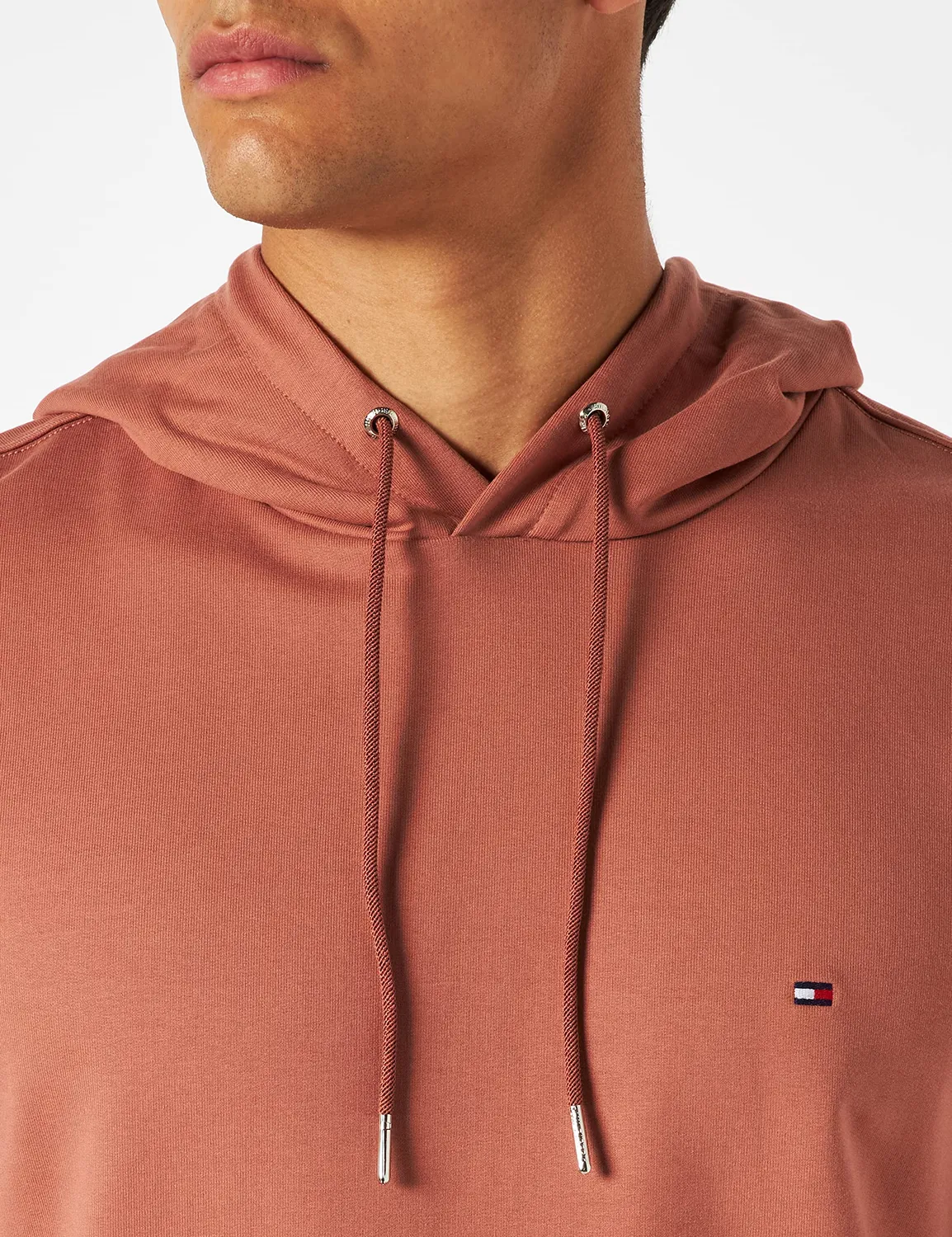 Tommy Hilfiger 1985 felpa uomo grigia con cappuccio cotone