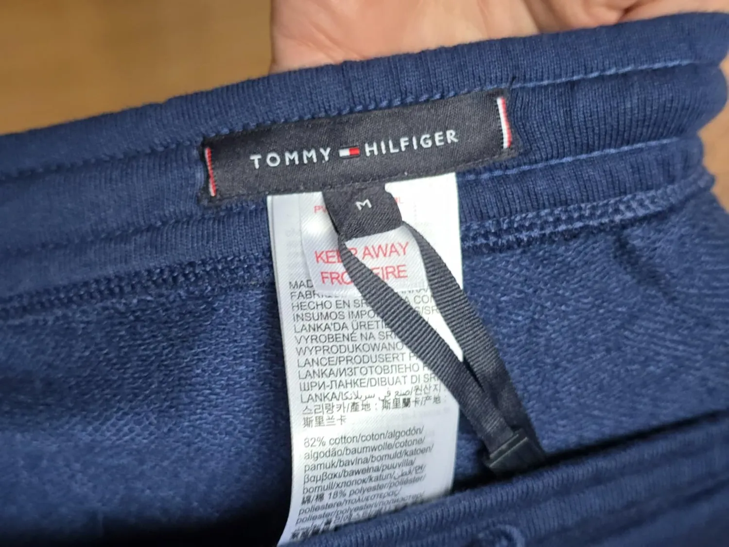 Tommy Hilfiger Track UM0UM03911 tuta uomo blu taglia L