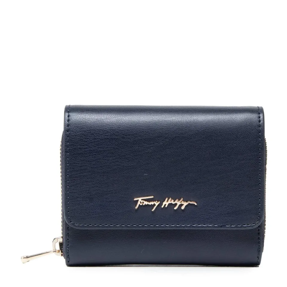 Tommy Hilfiger Iconic Tommy portafoglio donna blu monete
