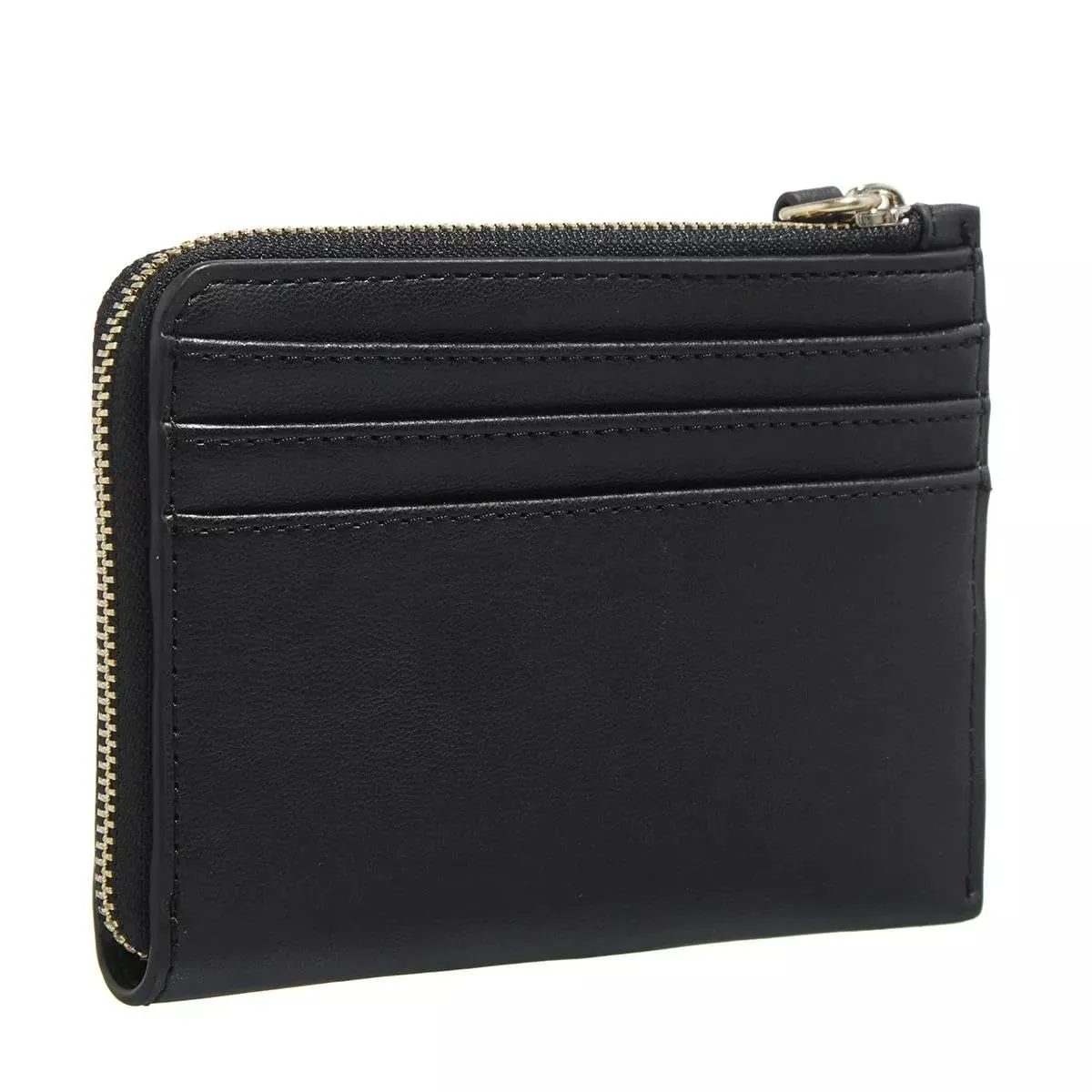 Tommy Hilfiger Slim portafoglio piccolo donna nero 13x10