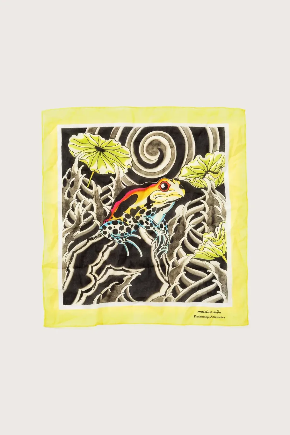 Massimo Alba Hanky1 pochette acido voile cotone