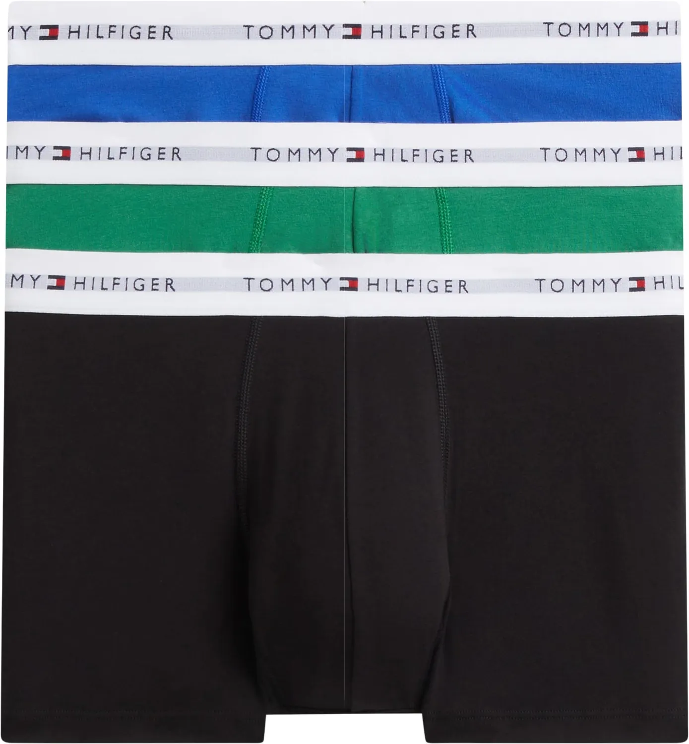 Tommy Hilfiger 3p Trunk UM0UM03889 Slip Uomo Cotone 3 Pezzi