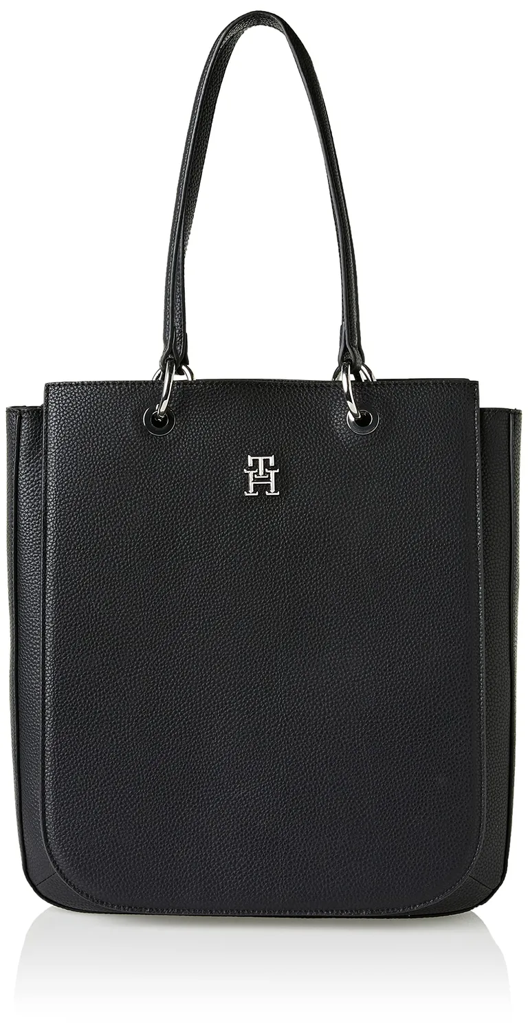 Tommy Hilfiger Emblem Work Tote borsa space blue